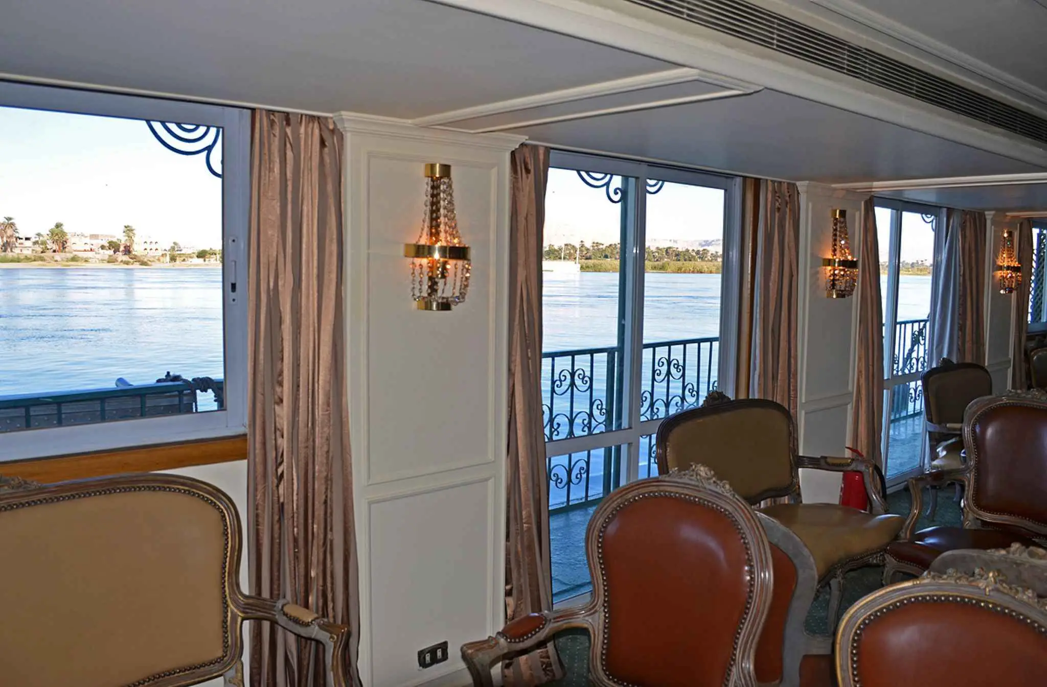 Cabin aboard the MS La Traviata Nile Cruise Nile cruise